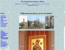 Tablet Screenshot of josefshoehe.de